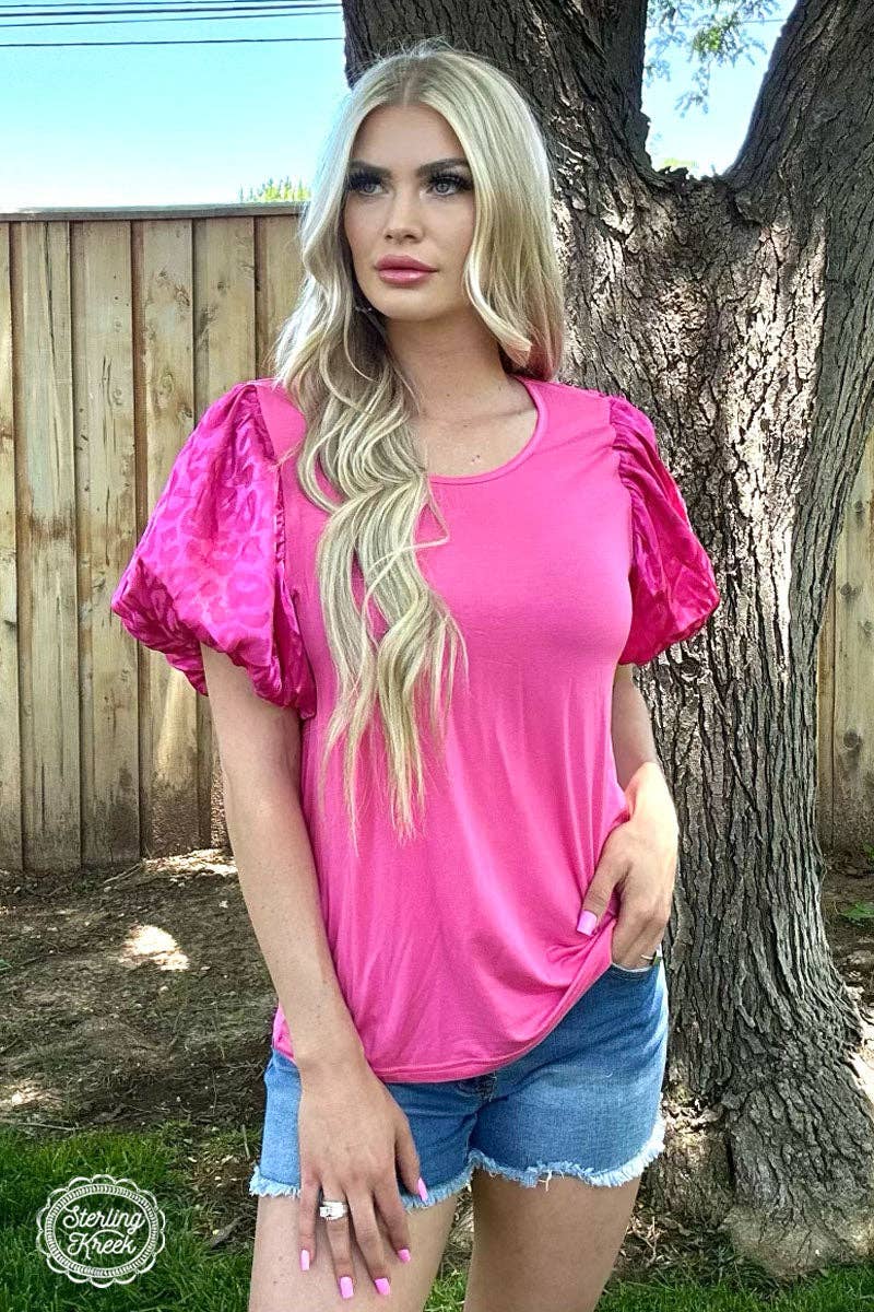 LOUISIANA WOMAN TOP - PINK